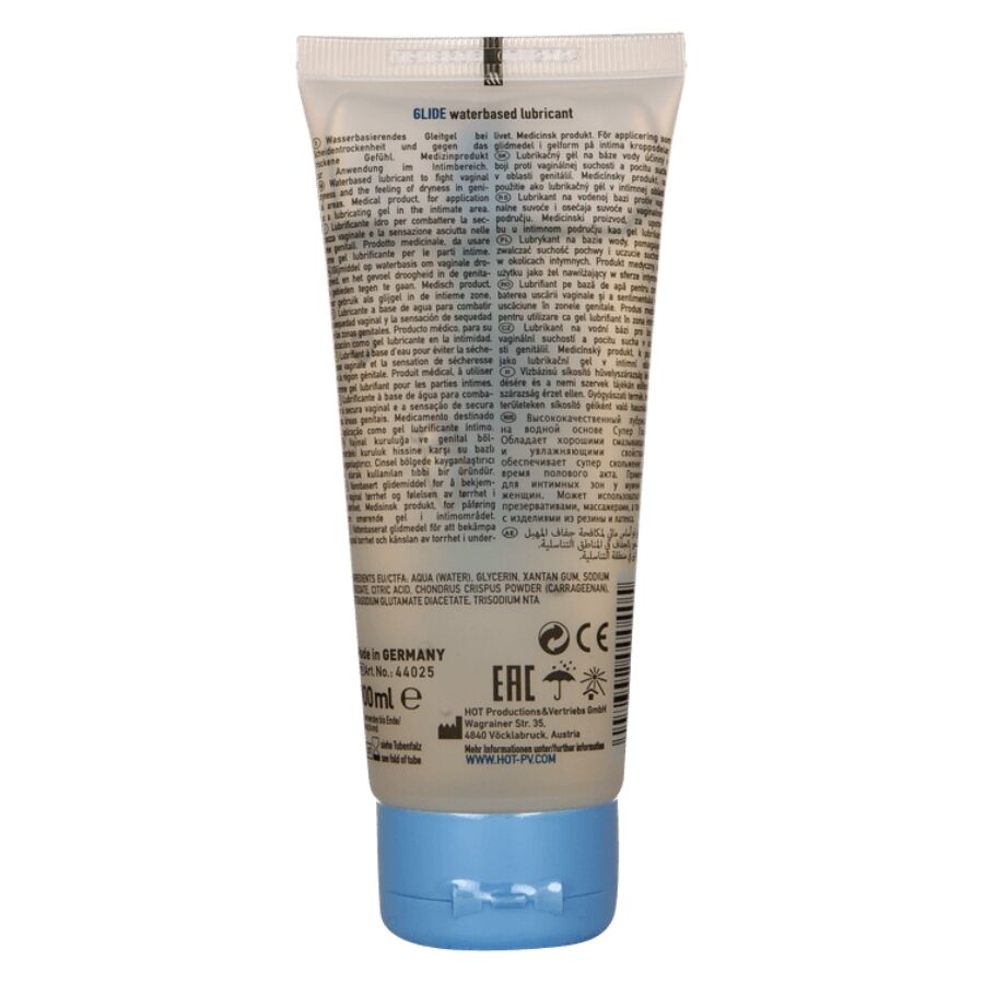 HOT GLIDE LIQUID PLEASURE LUBRIFICANTE a BASE DE aGUA 100 ML
