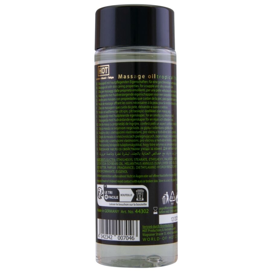 HOT oLEO DE MASSAGEM FRUTAS TROPICAIS 100 ML