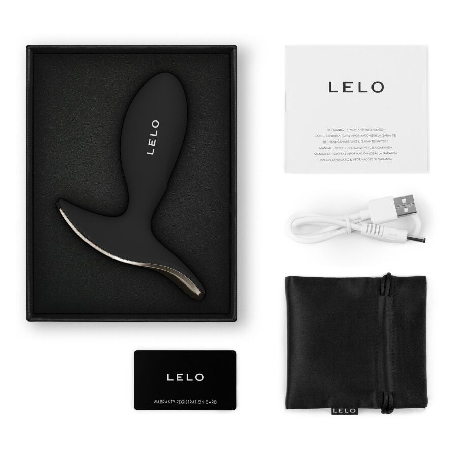 LELO SURFER 2 PLUG VIBRAToRIO ANAL UNISSEX PRETO