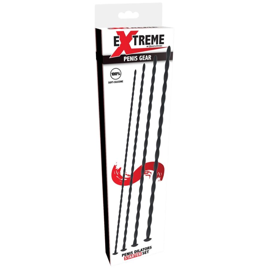 HIDDEN DESIRE EXTREME STARTER CONJUNTO DE DILATADORES URETRAIS 4 UNIDADES