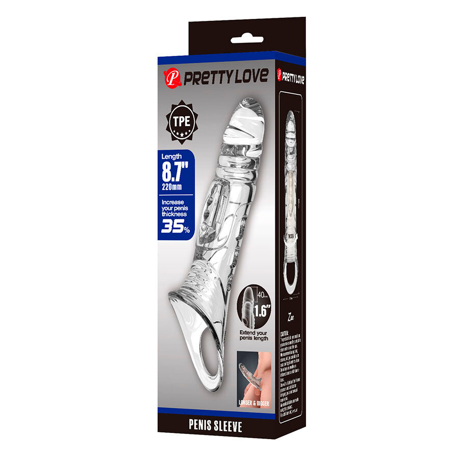 PRETTY LOVE CAPA TRANSPARENTE PARA PeNIS