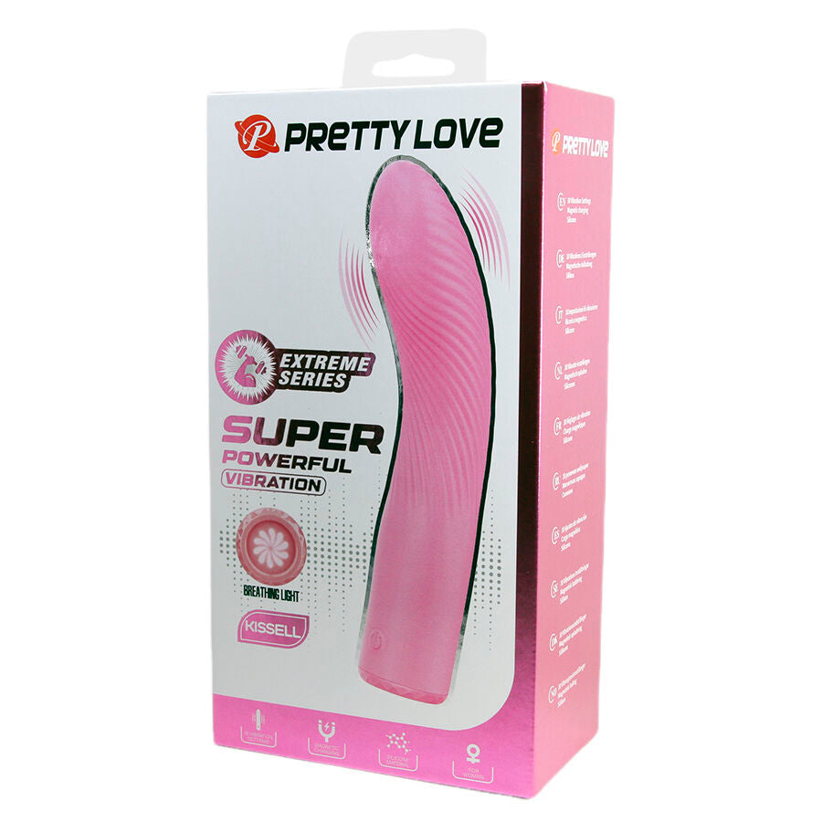 PRETTY LOVE KISELL VIBRADOR ROSA PARA PONTO G