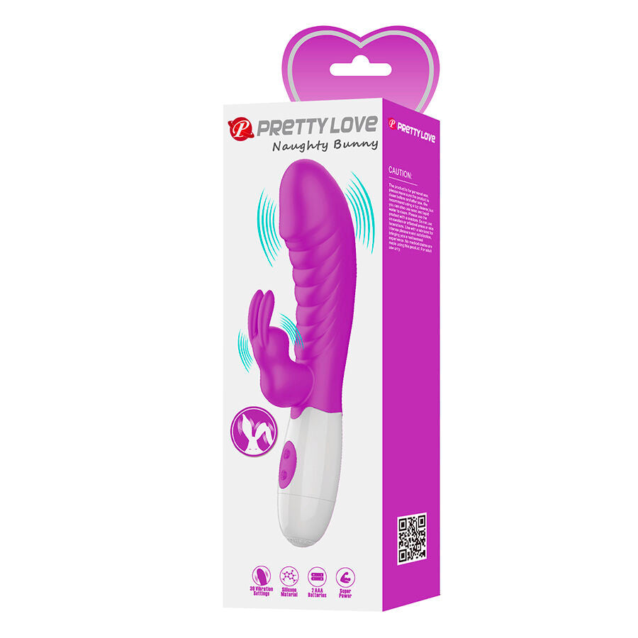 PRETTY LOVE NAUGHTY VIBRADOR ROXO BUNNY