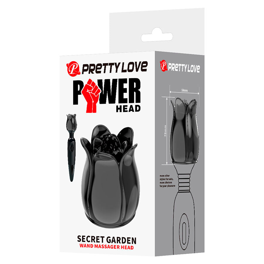 PRETTY LOVE SECRET GARDEN CABEyA DE MASSAGEM PRETA