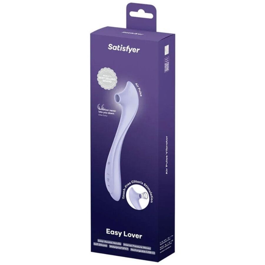 SATISFYER EASY LOVER VIBRADOR ESTIMULADOR AIR PULSE