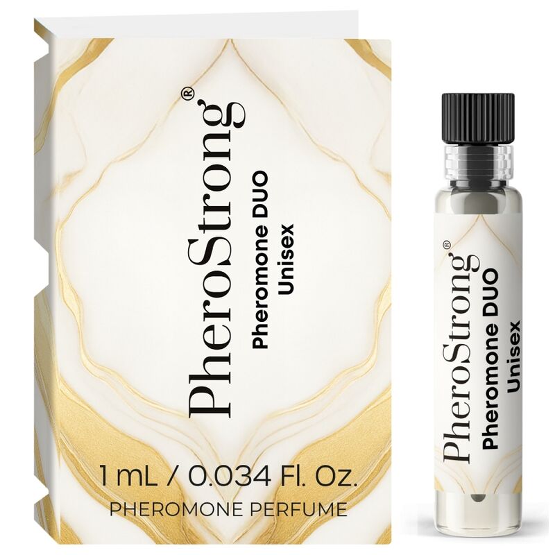 PHEROSTRONG DUO PERFUME UNISSEX COM FEROMoNIOS 1 ML