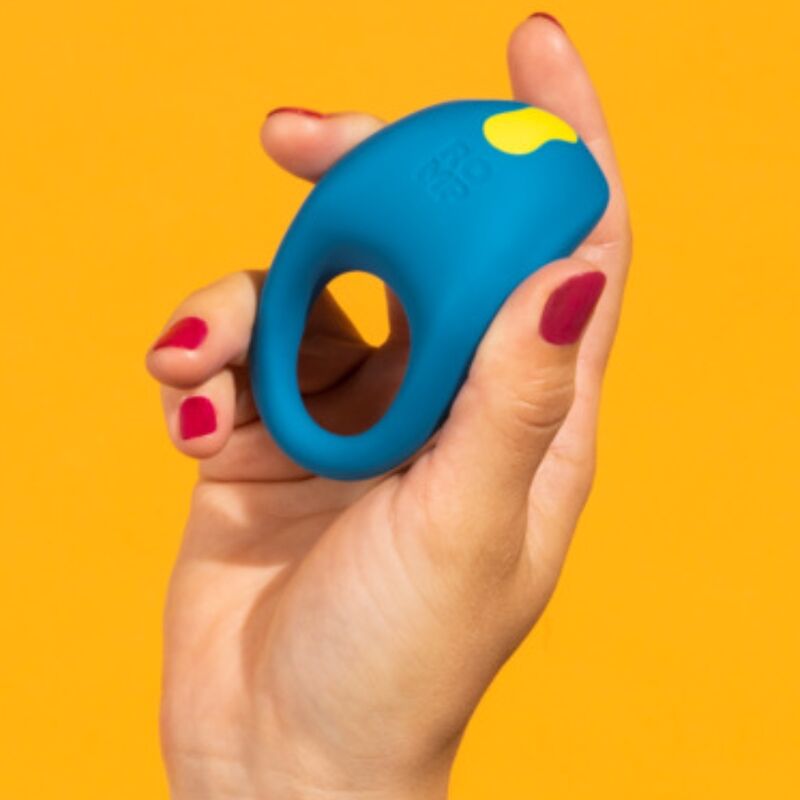ROMP JUKE ANEL PENIANO DE SILICONE COM VIBRADOR PARA ESTIMULAyaO CLIToRICA