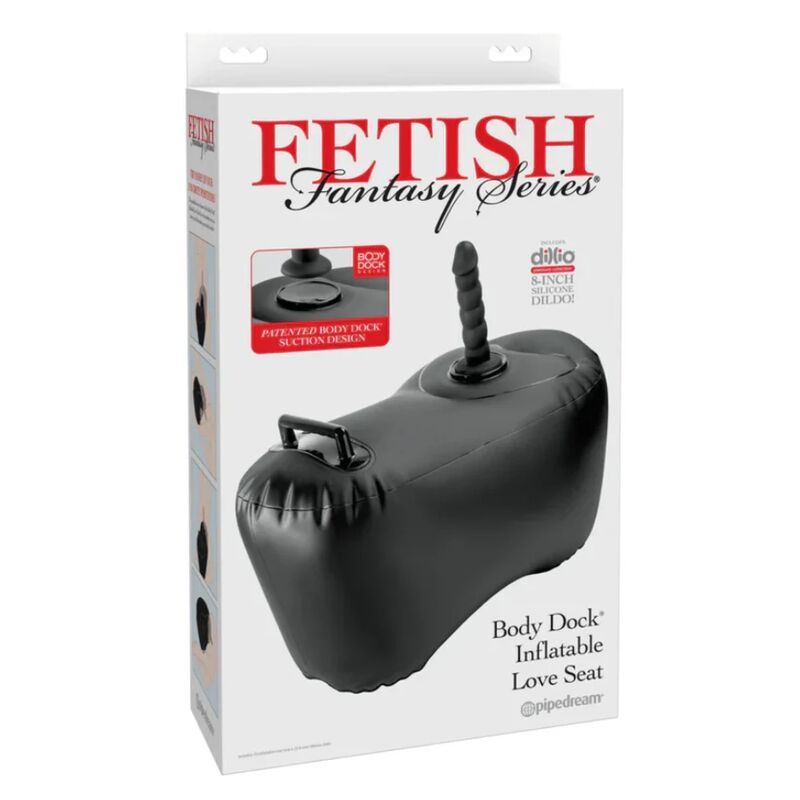 FETISH FANTASY SERIES SOFa INFLaVEL BODY DOCK COM DILDO 692 CM PRETO