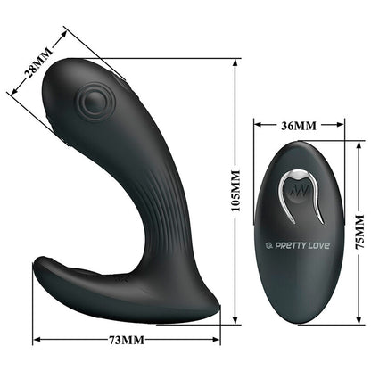 PRETTY LOVE VIBRADOR DE PRoSTATA MIRABELLE COM CONTROLE REMOTO