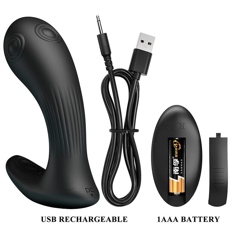 PRETTY LOVE VIBRADOR DE PRoSTATA MIRABELLE COM CONTROLE REMOTO