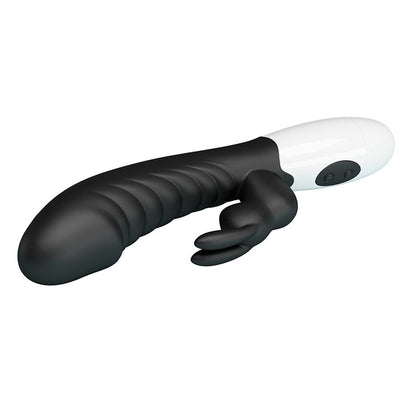 PRETTY LOVE VIBRADOR COELHO NAUGHTY BUNNY COM 30 FUNyoES PRETO