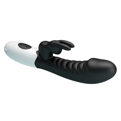 PRETTY LOVE VIBRADOR COELHO NAUGHTY BUNNY COM 30 FUNyoES PRETO
