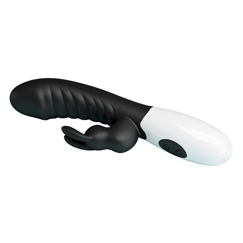 PRETTY LOVE VIBRADOR COELHO NAUGHTY BUNNY COM 30 FUNyoES PRETO