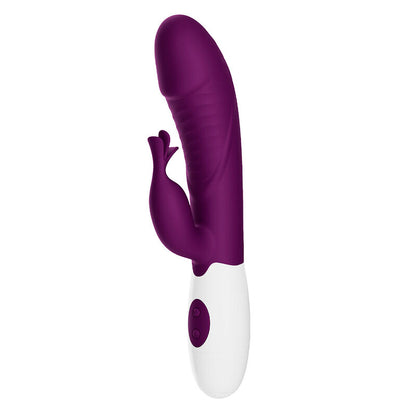 PRETTY LOVE ROGUE MUSE VIBRADOR COELHO COM 30 FUNyoES ROXO