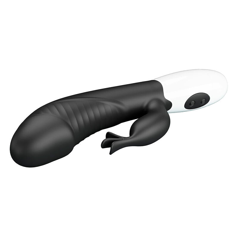 PRETTY LOVE RASMUSSEN VIBRADOR COELHO COM 30 FUNyoES PRETO