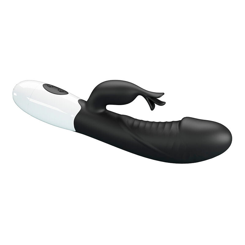 PRETTY LOVE RASMUSSEN VIBRADOR COELHO COM 30 FUNyoES PRETO