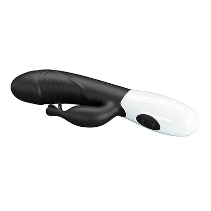 PRETTY LOVE RASMUSSEN VIBRADOR COELHO COM 30 FUNyoES PRETO