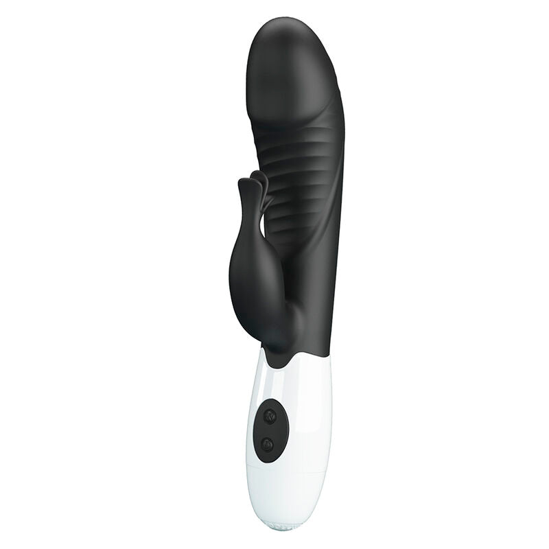 PRETTY LOVE RASMUSSEN VIBRADOR COELHO COM 30 FUNyoES PRETO