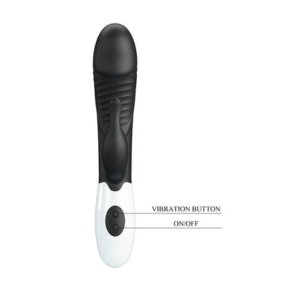 PRETTY LOVE RASMUSSEN VIBRADOR COELHO COM 30 FUNyoES PRETO