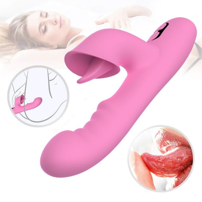 NALONE T MAY VIBRADOR MAGIC STICK COELHO ROSA