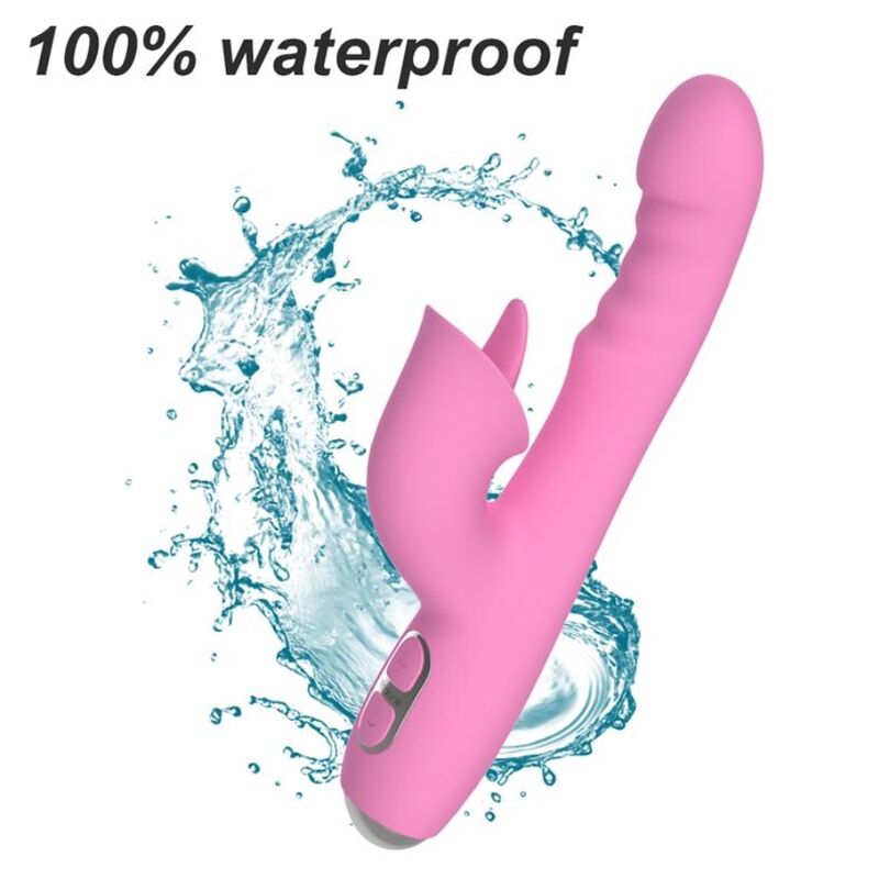 NALONE T MAY VIBRADOR MAGIC STICK COELHO ROSA