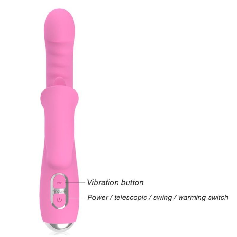 NALONE T MAY VIBRADOR MAGIC STICK COELHO ROSA