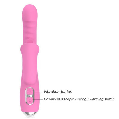 NALONE T MAY VIBRADOR MAGIC STICK COELHO ROSA