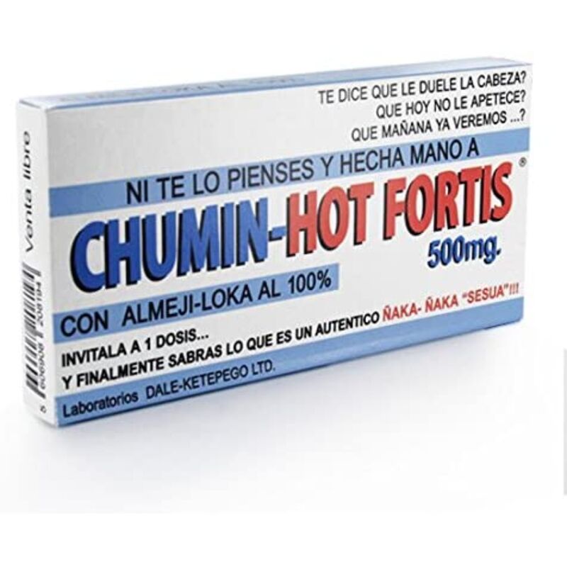 DIABLO PICANTE CAJA DE MEDICAMENTOS CHUMIN HOT FORTIS