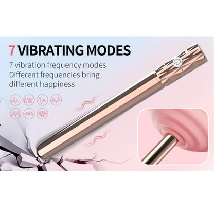 NALONE TIA VIBRADOR MAGIC STICK COELHO ROSA
