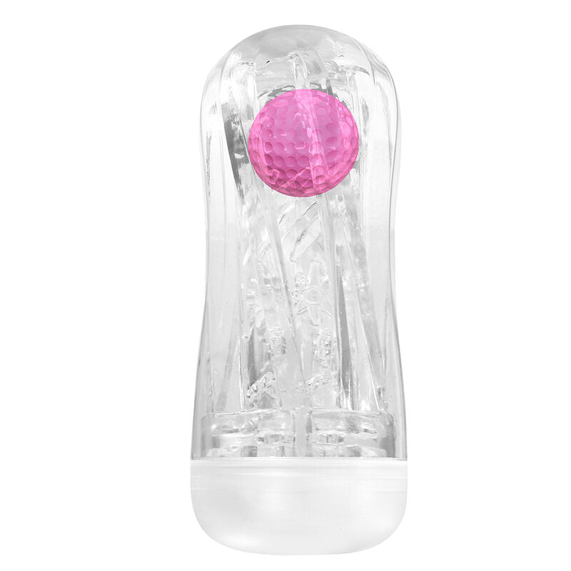 PRETTY LOVE COPO DE MASTURBAyaO TEXTURIZADO 360º TRANSPARENTE