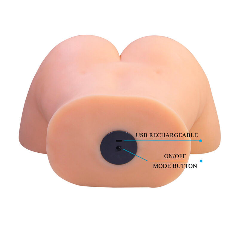 CRAZY BULL LIORA XXL MASTURBADOR VAGINAL E ANAL DUPLO