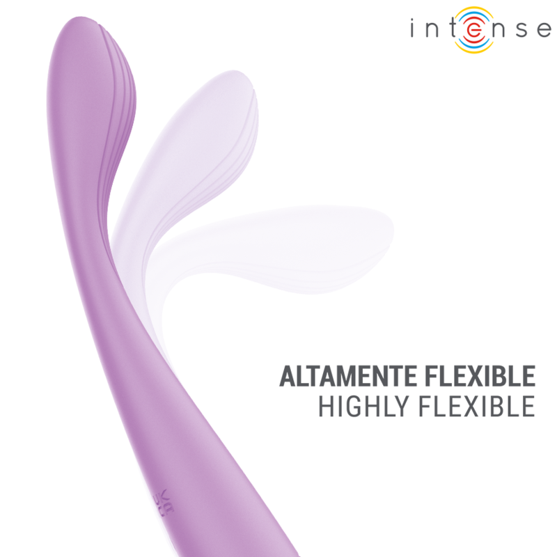 INTENSE LUCCA ESTIMULADOR DE PONTO G FLEXiVEL RECARREGaVEL VIA USB