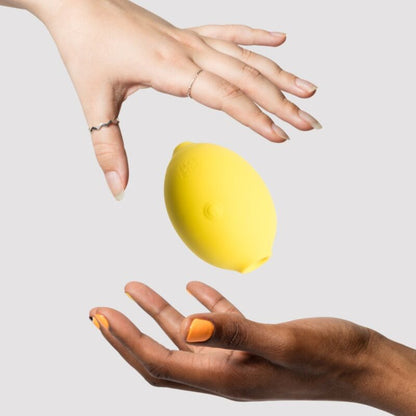 ROMP LEMON CRUSH PLEASURE AIR ESTIMULADOR CLIToRICO AMARELO