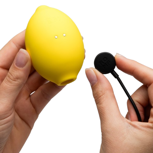 ROMP LEMON CRUSH PLEASURE AIR ESTIMULADOR CLIToRICO AMARELO