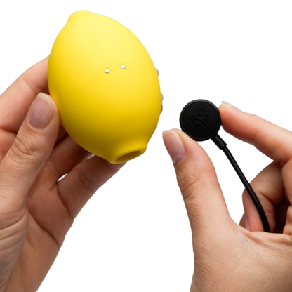 ROMP LEMON CRUSH PLEASURE AIR ESTIMULADOR CLIToRICO AMARELO