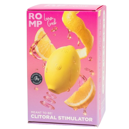ROMP LEMON CRUSH PLEASURE AIR ESTIMULADOR CLIToRICO AMARELO