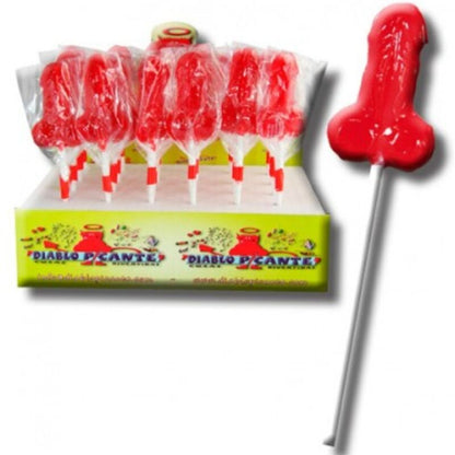 DIABLO PICANTE GUMMY LOLLIPOP PENIS