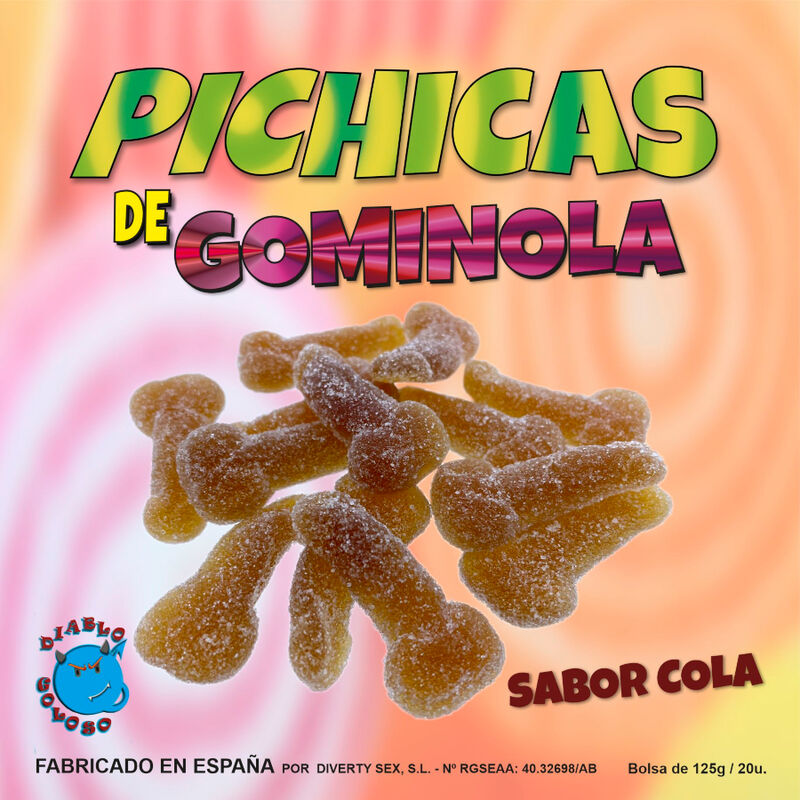 DIABLO PICANTE GUMMY PENIS COLA