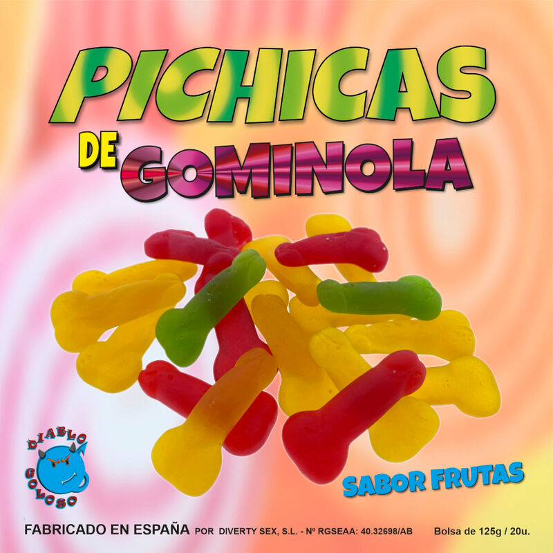 DIABLO PICANTE GUMMY PENIS FRUITS