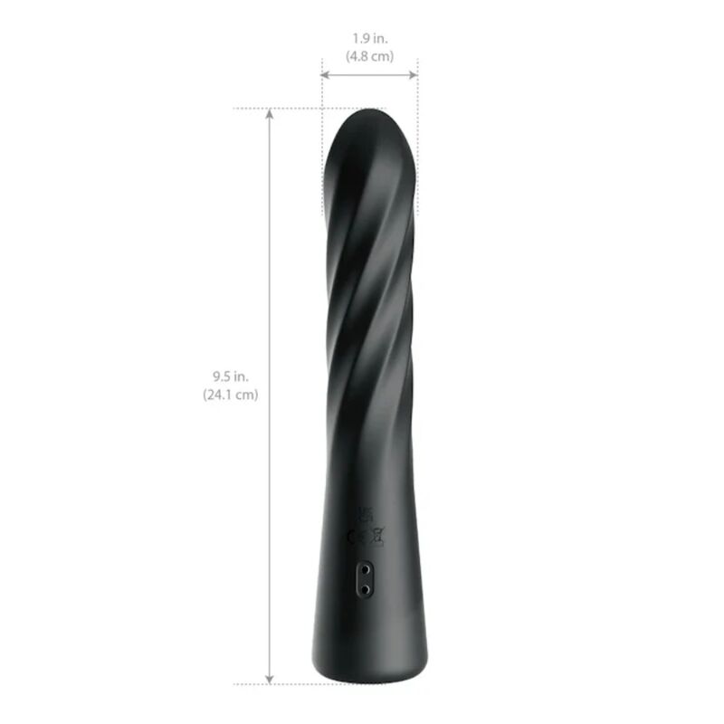 ANAL FANTASY ELITE TWIST ECSTASY ESTIMULADOR ANAL ROTATIVO RECARREGaVEL