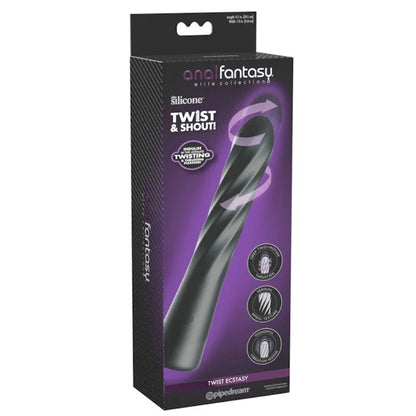 ANAL FANTASY ELITE TWIST ECSTASY ESTIMULADOR ANAL ROTATIVO RECARREGaVEL