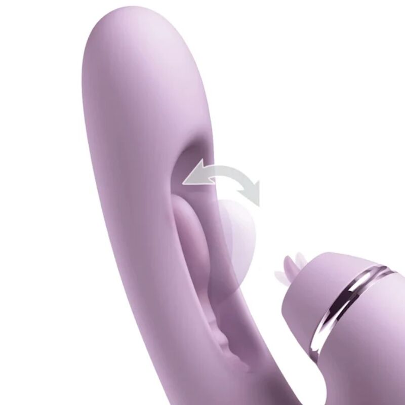 FANTASY FOR HER G TOUCH PULSE PRO VIBRADOR COELHO ROXO PARA PONTO G E CLIToRIS