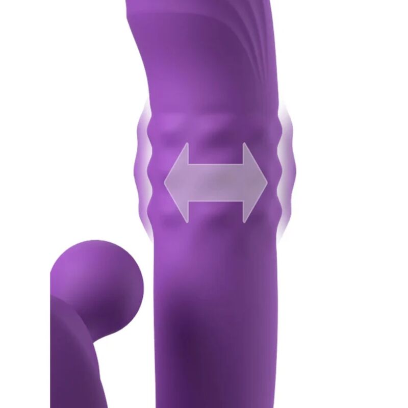 FANTASY FOR HER HARMONI PRO VIBRADOR COELHO ROXO PARA PONTO G E CLIToRIS