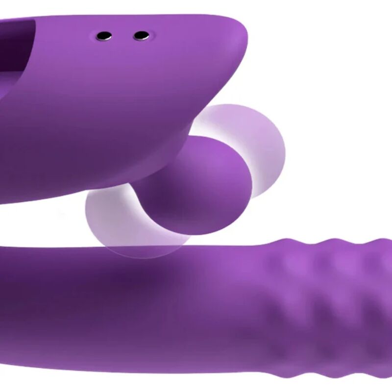 FANTASY FOR HER HARMONI PRO VIBRADOR COELHO ROXO PARA PONTO G E CLIToRIS