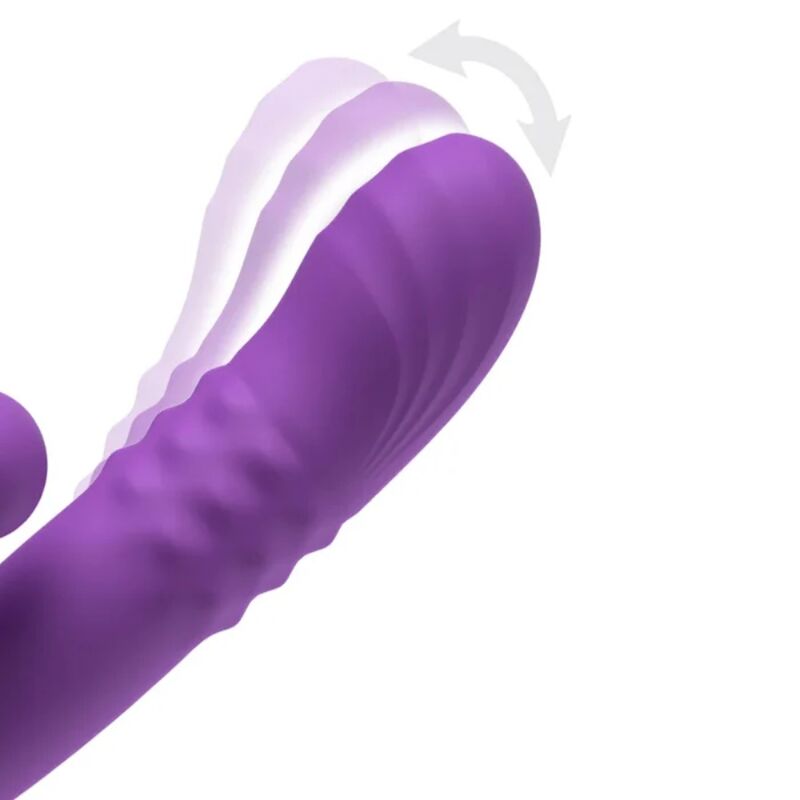 FANTASY FOR HER HARMONI PRO VIBRADOR COELHO ROXO PARA PONTO G E CLIToRIS