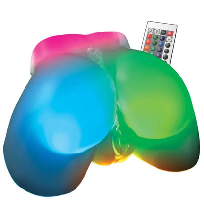 PDX ELITE GO GO BOOTY MEGA MASTURBADOR MASCULINO ILUMINADO COM LED