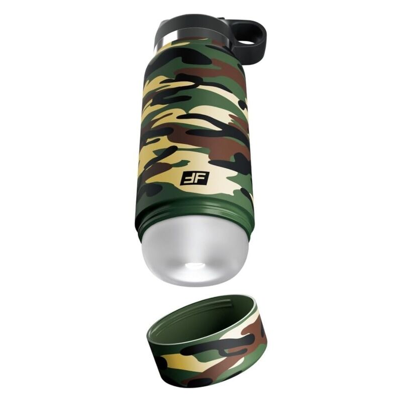 PDX PLUS FAP FLASK HAPPY CAMPER DISCREET MASTURBATOR CAMOUFLAGE