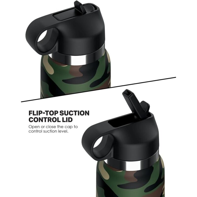 PDX PLUS FAP FLASK HAPPY CAMPER DISCREET MASTURBATOR CAMOUFLAGE