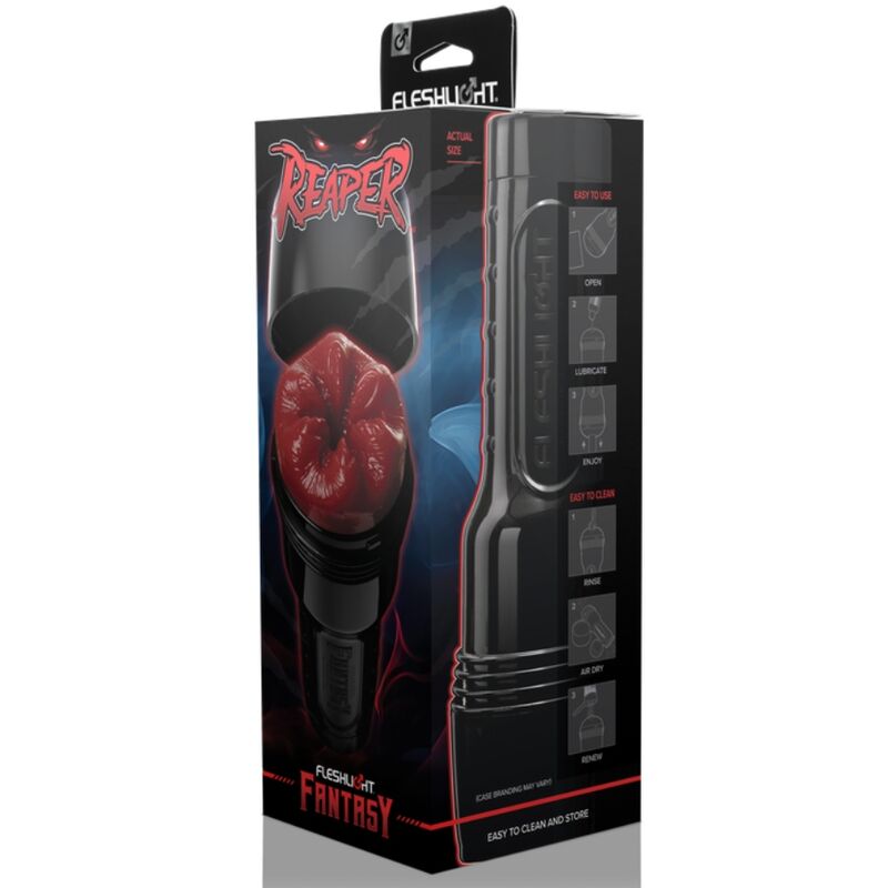 FLESHLIGHT FANTASY REAPER STROKER MASTURBADOR MASCULINO REALISTA