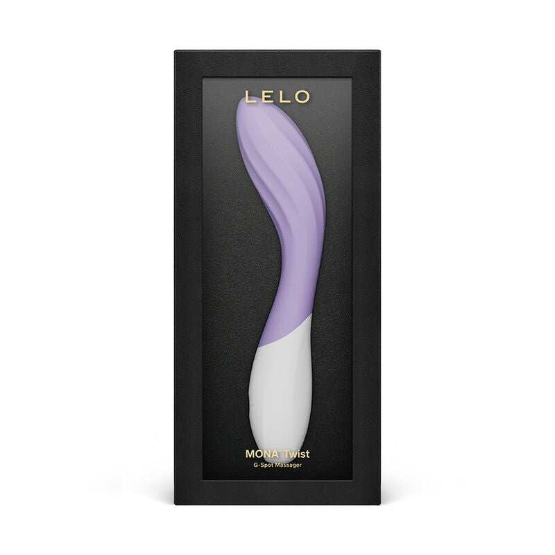 LELO MONA TWIST VIBRADOR PARA PUNTO G RECARGABLE APP CONTROL LAVANDA